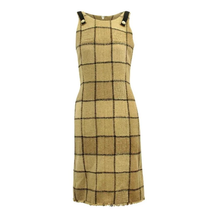 Pre-owned Wool dresses Chanel Vintage