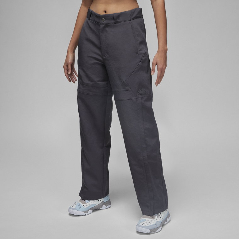 Damskie spodnie z tkaniny z motywem rombu Jordan 23 Engineered - Szary