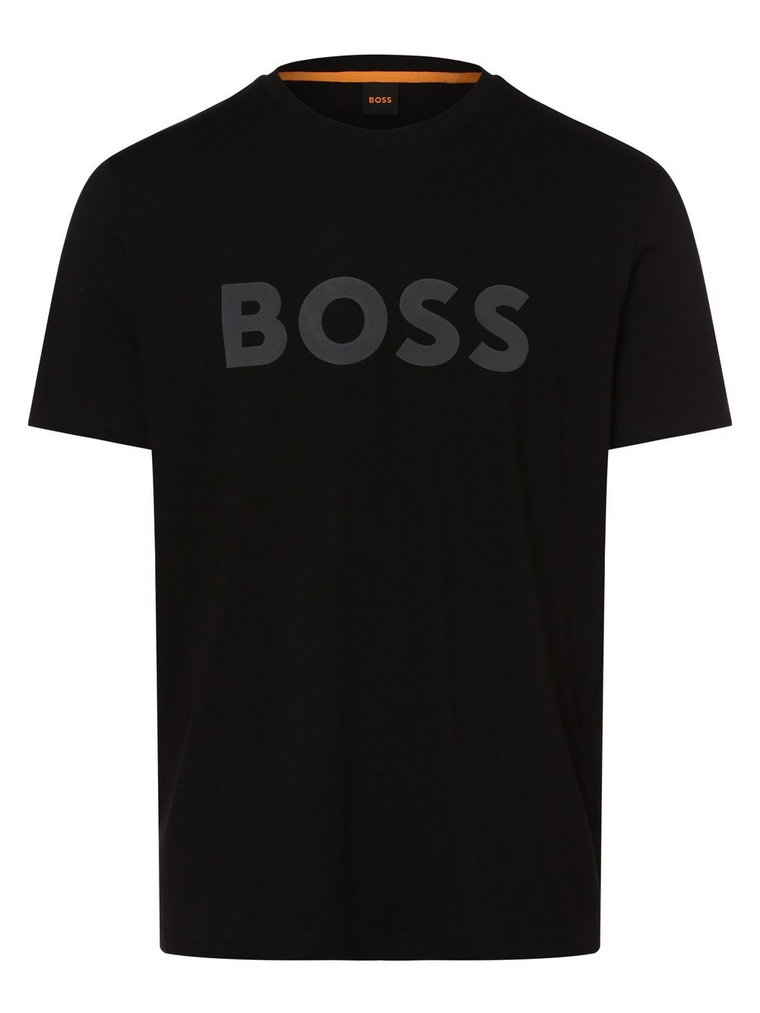 BOSS Orange - T-shirt męski  Thinking 1, czarny