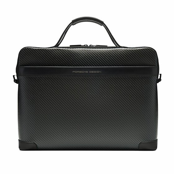 Porsche Design Carbon Briefcase Leather 38 cm black