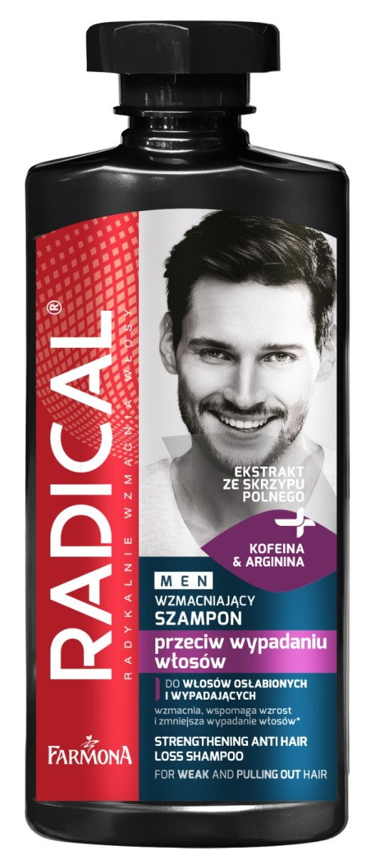 Radical Men Wzmacniający Szampon przeciw wypadaniu włosów 400 ml