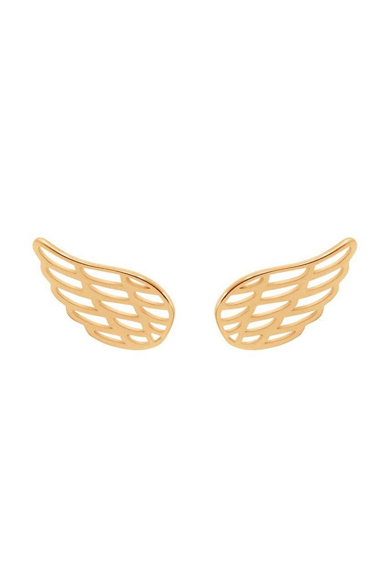 Lilou kolczyki złote Wing