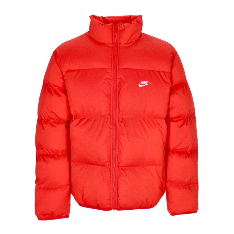 Club Puffer Jacket University Red/White Nike