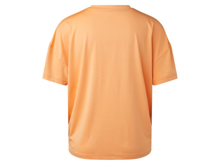 CRIVIT T-shirt damski funkcyjny, szybkoschnący (XS (32/34), Pomarańczowy)
