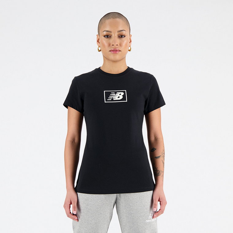 Koszulka damska New Balance WT33515BK  czarna