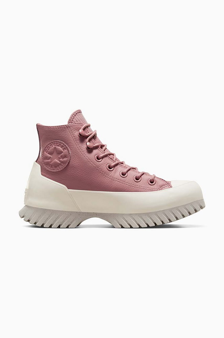 Converse trampki Chuck Taylor All Star Lugged Winter 2.0 damskie kolor brązowy A04635C