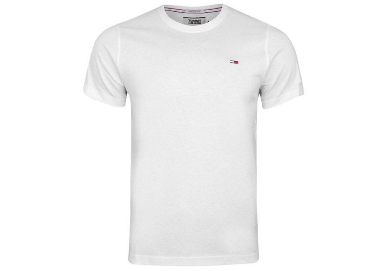 Tommy  Hilfiger Męska Koszulka T-Shirt Tjm Original Jersey Tee White Dm0Dm04411 100 M