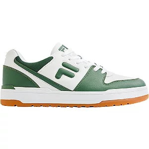 Biało-zielone sneakersy męskie fila - Męskie - Kolor: Zielone - Rozmiar: 45