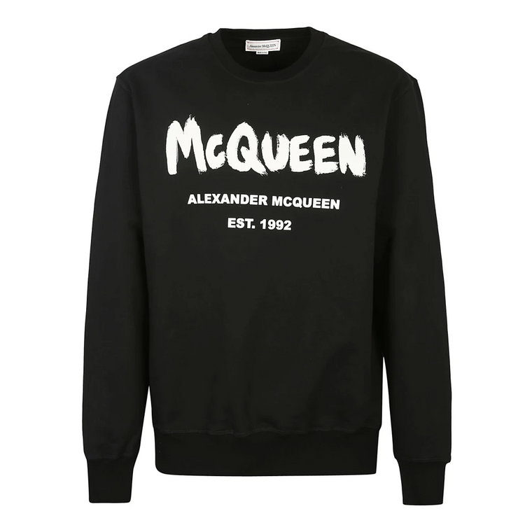 Graffiti Print Sweaters Alexander McQueen