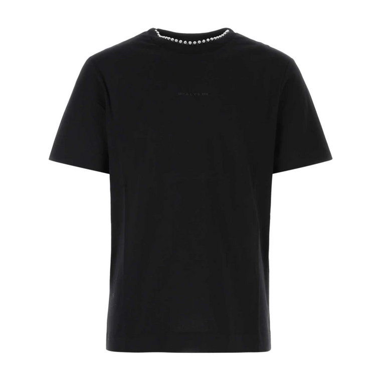 Czarna bawełniana koszulka 1017 Alyx 9SM