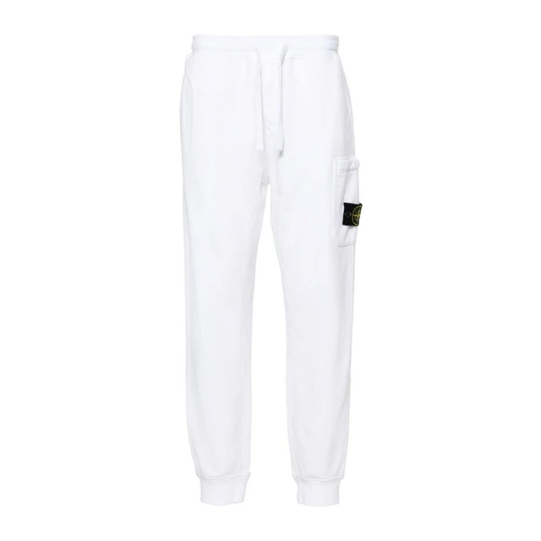 Białe Spodnie Ss24 Stone Island