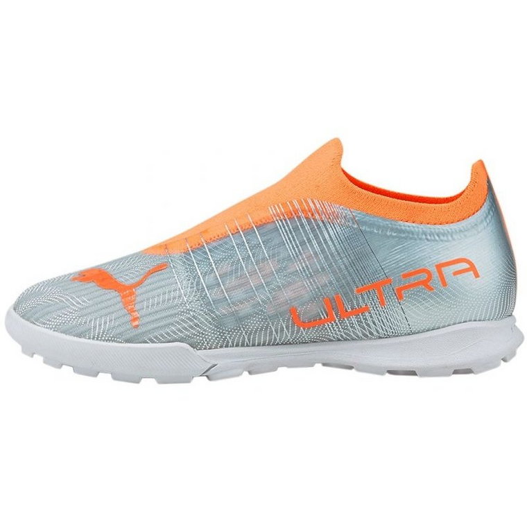 Buty piłkarskie Puma Ultra 3.4 Tt Jr 106740 01 wielokolorowe odcienie szarości