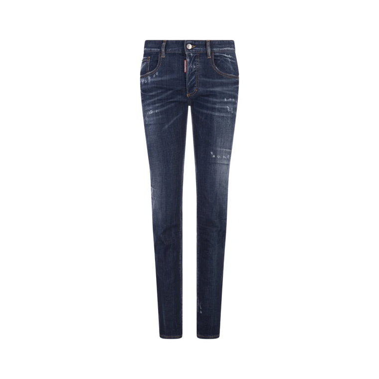 Ciemne Easy Wash 24/7 Jeans Dsquared2