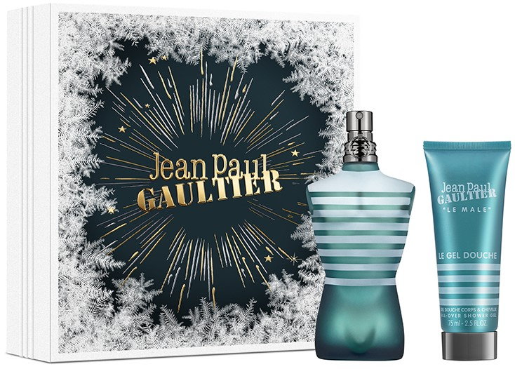 Zestaw męski Jean Paul Gaultier Le Male Woda toaletowa 125 ml + Żel pod prysznic 75 ml (8435415085083). Perfumy męskie