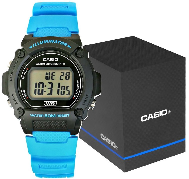 Zegarek Męski Casio W-219H-2A2Vef