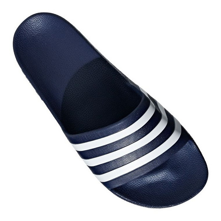 Klapki adidas Adilette Aqua M F35542 białe niebieskie