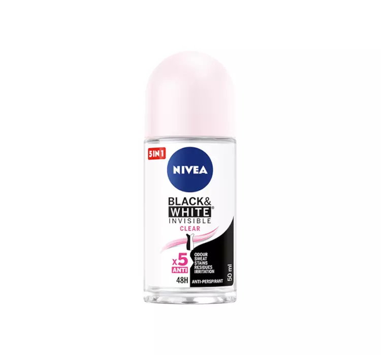 NIVEA BLACK&WHITE CLEAR ANTYPERSPIRANT W KULCE