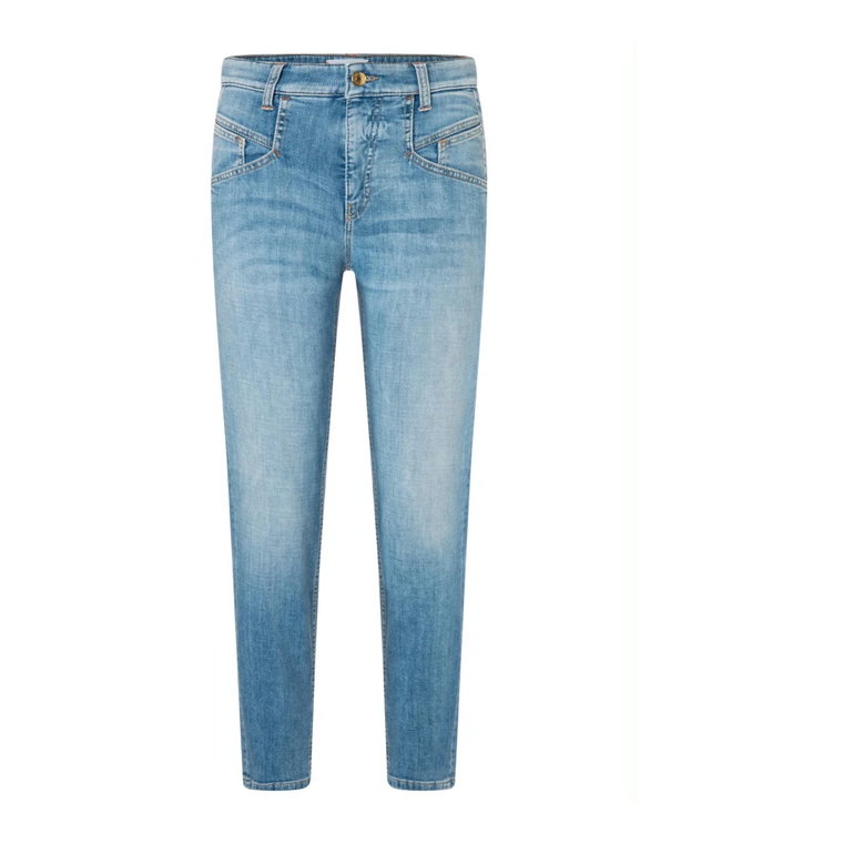 Klasyczne Straight Jeans z Denimu Cambio