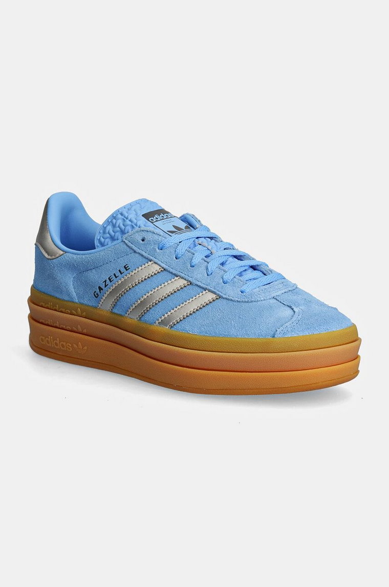 adidas Originals sneakersy Gazelle Bold W kolor niebieski JI0327