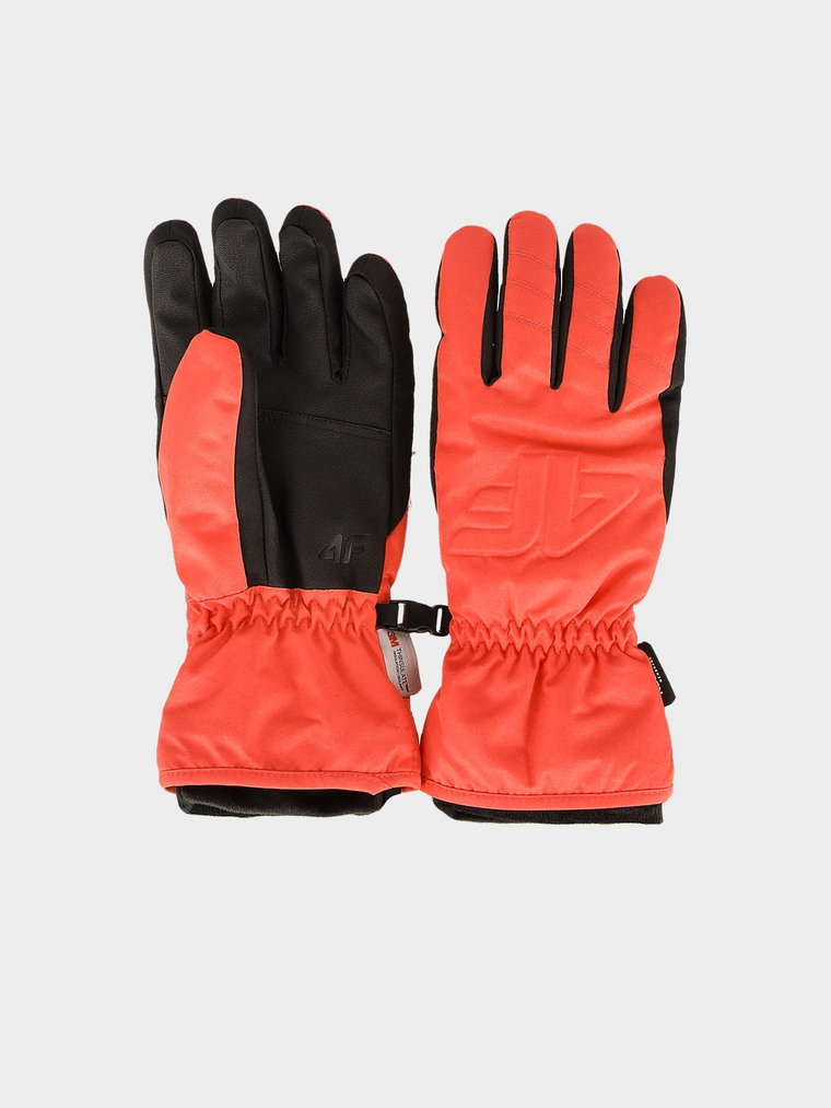 Rękawice narciarskie Thinsulate męskie - pomarańczowe