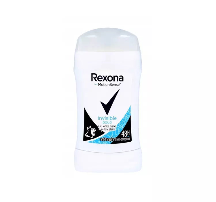 REXONA INVISIBLE AQUA ANTYPERSPIRANT W SZTYFCIE DLA KOBIET 40ML