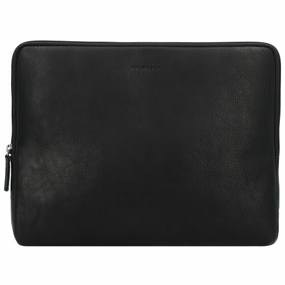 Burkely Skórzany pokrowiec na laptopa Antique Avery 35 cm black