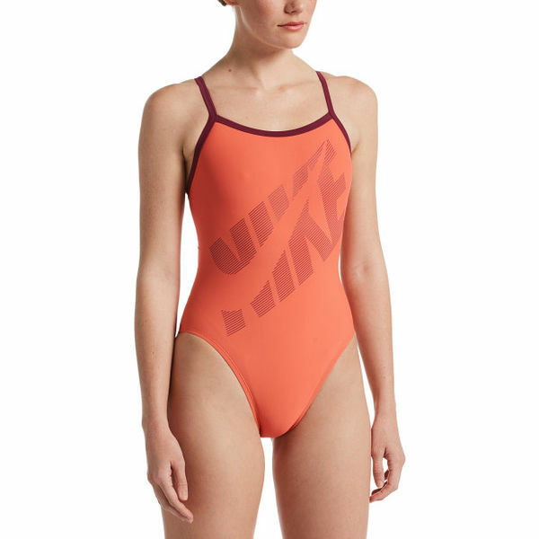 Strój kąpielowy Tilt Logo Racerback Nike Swim