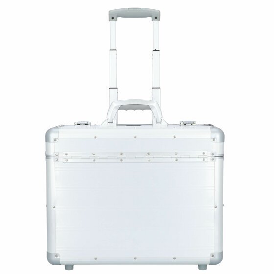 Alumaxx 2-Wheel Pilot Suitcase 47 cm Laptop Compartment silber matt