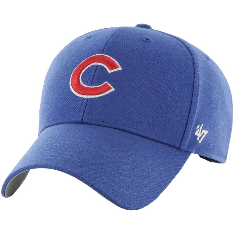 47 Brand MLB Chicago Cubs World Series Cap BCWS-SUMVP05WBP-RY17, Męskie, Niebieskie, czapki z daszkiem, akryl, rozmiar: One size