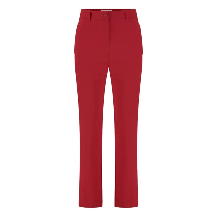 Spodnie Techniczne z Jerseyu | Czerwone Jane Lushka