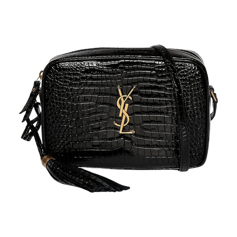 Torba na aparat Lou w krokodylowym wzorze Saint Laurent