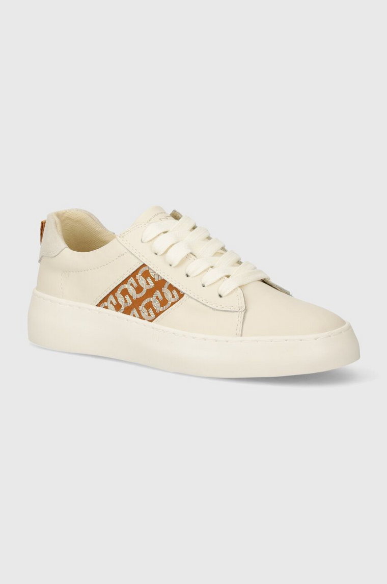 Gant sneakersy skórzane Lawill kolor beżowy 28531507.G153