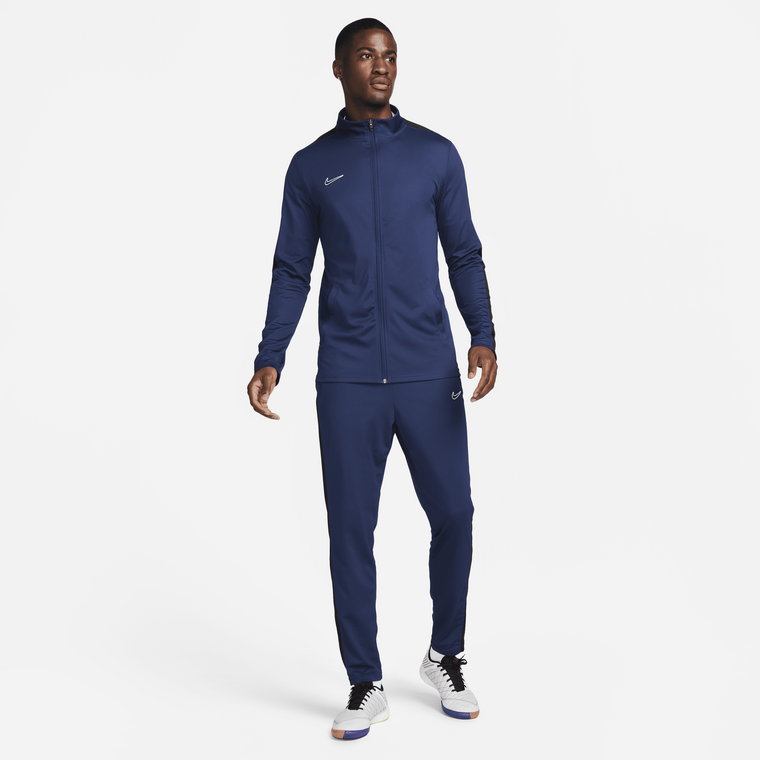 Męski dres piłkarski Dri-FIT Nike Academy - Szary