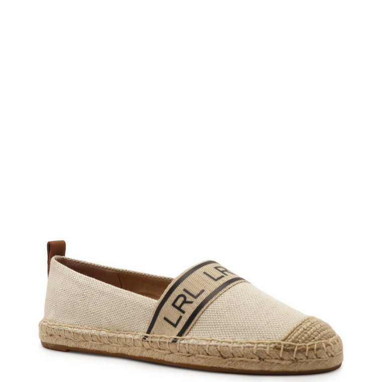 LAUREN RALPH LAUREN Espadryle | z dodatkiem skóry