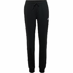 Czarne spodnie do joggingu adidas - Damskie - Kolor: Czarno-białe - Rozmiar: M