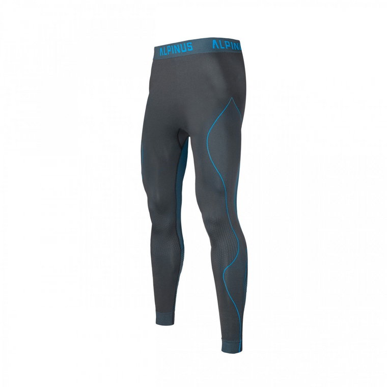 Męskie legginsy termoaktywne Alpinus Active Base Layer - czarne