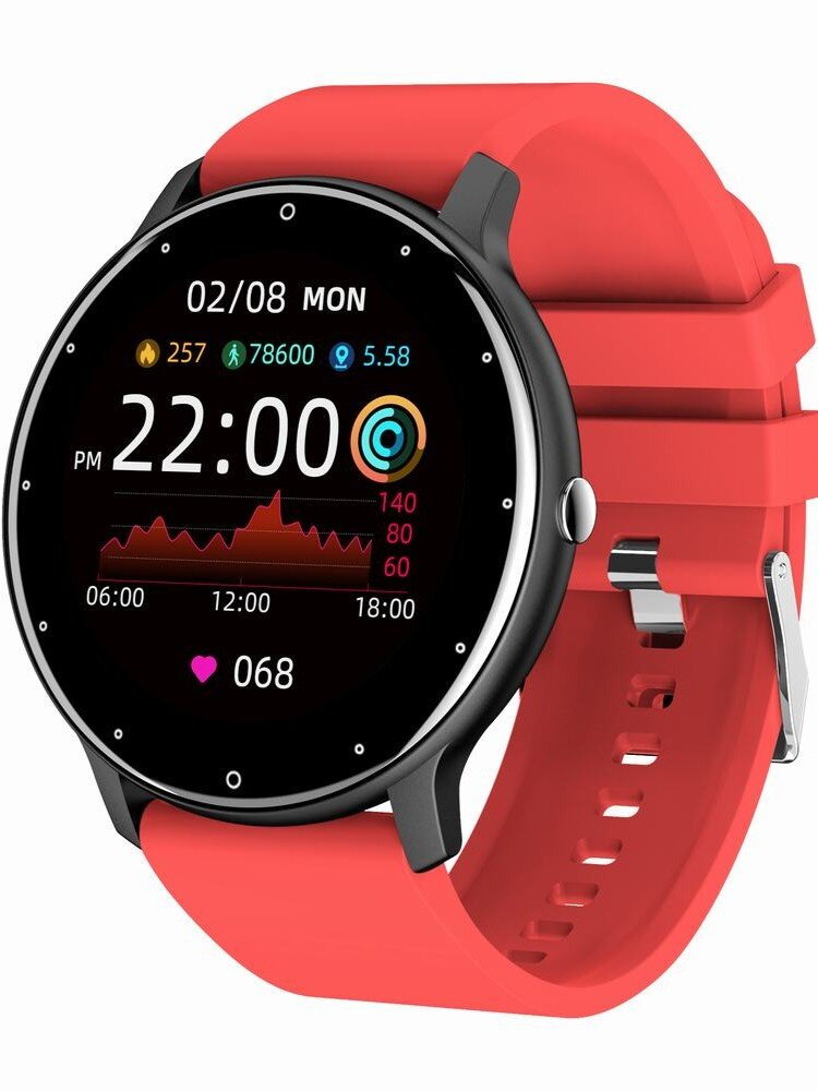 SMARTWATCH UNISEX GRAVITY GT1-10 - PULSOMETR, WŁASNE TARCZE (sg015j)