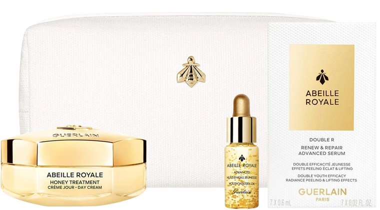 Zestaw do pielęgnacji twarzy Guerlain Abeille Royale Serum 7 x 0.6 ml + Olejek 5 ml + Krem 50 ml (3346470619937). Zestawy do pielęgnacji twarzy