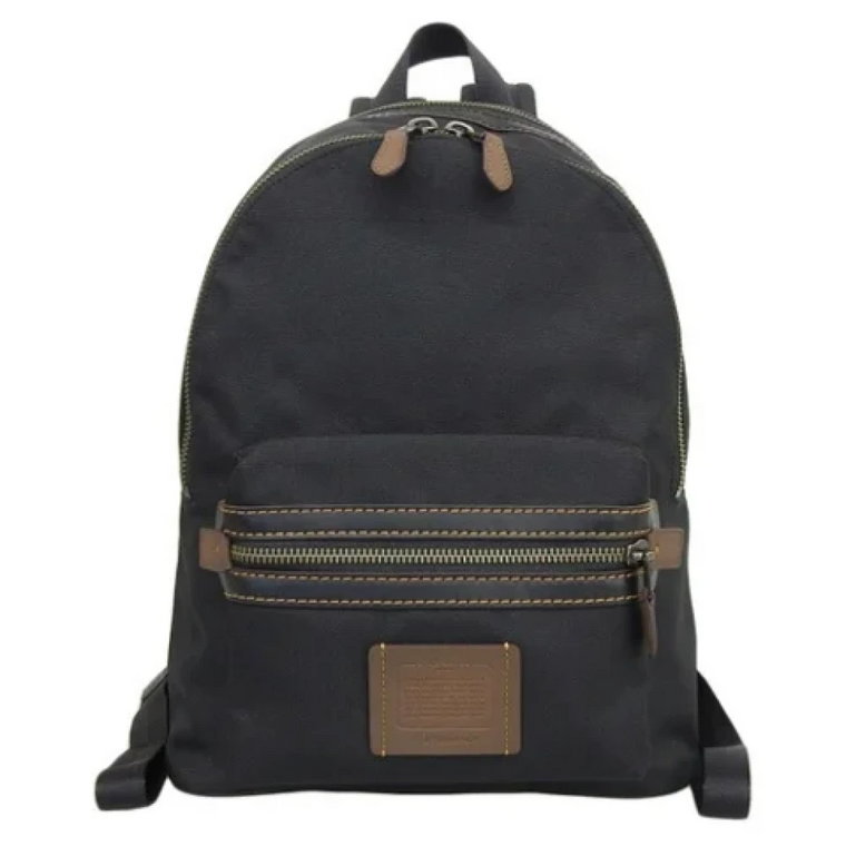 Pre-owned Fabric backpacks Coach Pre-owned