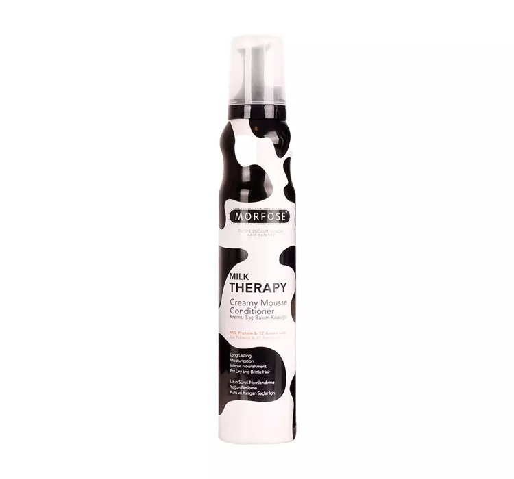 MORFOSE MILK THERAPY CREAMY MOUSSE CONDITIONER ODŻYWKA DO WŁOSÓW W PIANCE 200ML