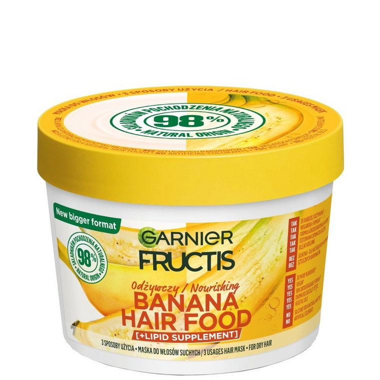Fructis Hair Food Maska do włosów Banana 400 ml