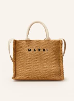 Marni Torba Shopper Basket Small braun