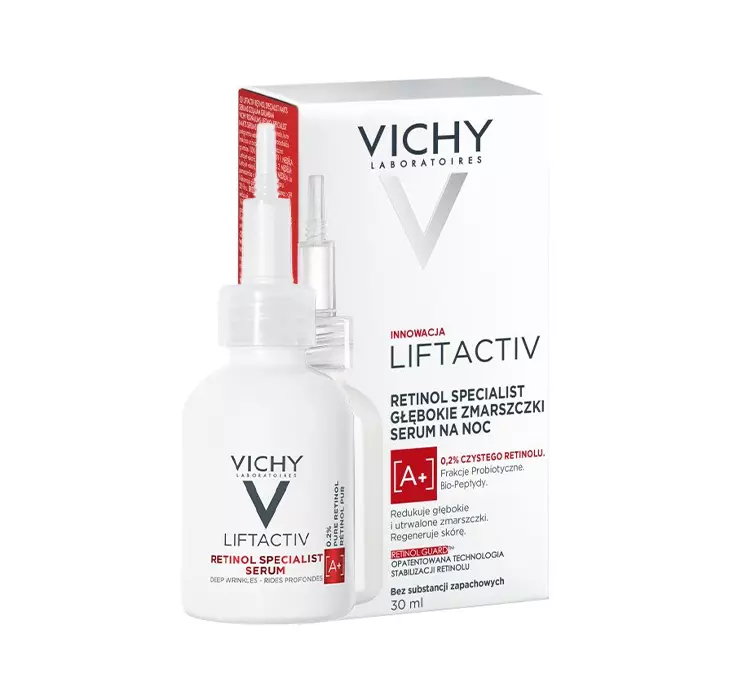 VICHY LIFTACTIV RETINOL SPECIALIST SERUM Z RETINOLEM NA NOC 30ML