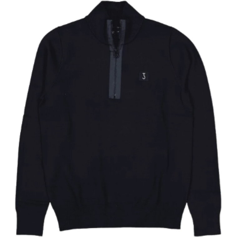 Blueclifden Halfzip Sweater Butcher of Blue