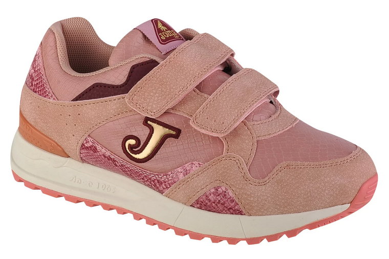 Joma 6100 Jr 2213 J6100W2213V, Dla dziewczynki, Różowe, buty sneakers, skóra syntetyczna, rozmiar: 31