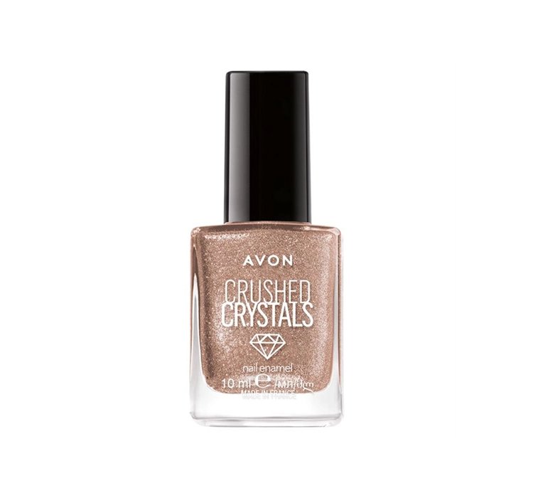 AVON CRUSHED CRYSTALS LAKIER DO PAZNOKCI SPARKLY FAWN 10ML