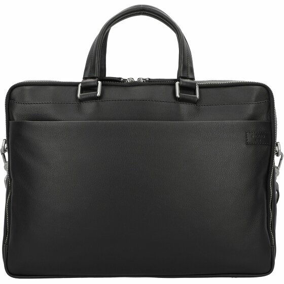 Picard Relaxed Briefcase RFID Leather 38 cm Laptop Compartment schwarz