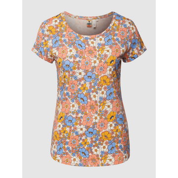 T-shirt z kwiatowym wzorem