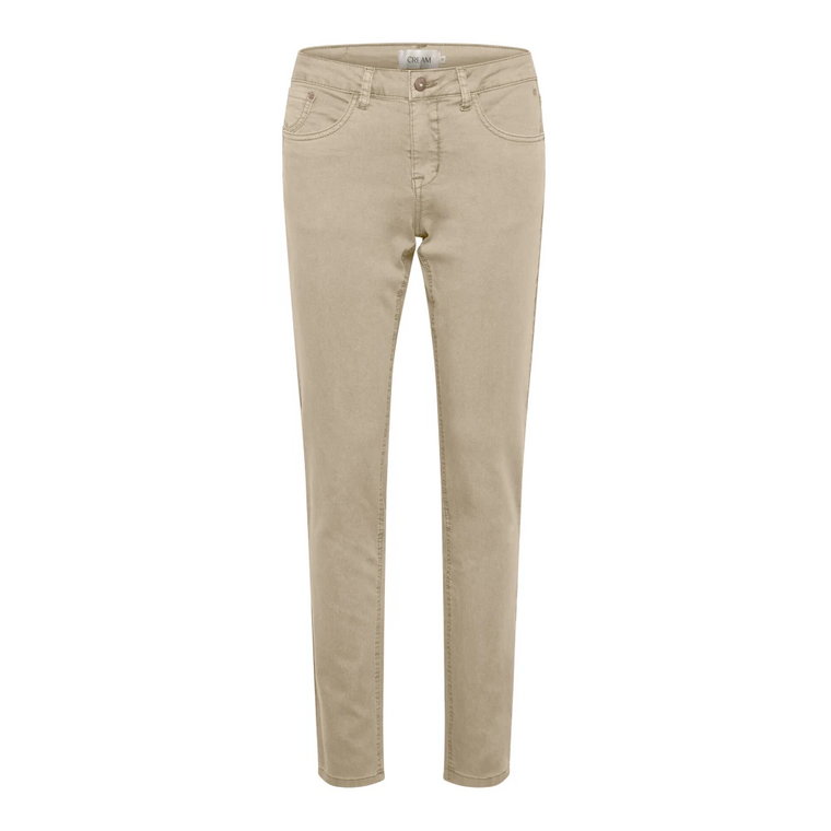 Plain Twill - Coco Fit Jeans Cream