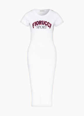 Fiorucci Sukienka Z Dżerseju weiss